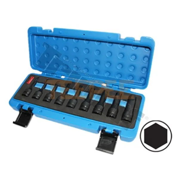 TRIUMF sada kovaných nadstavcov inbus, 9 - dielna