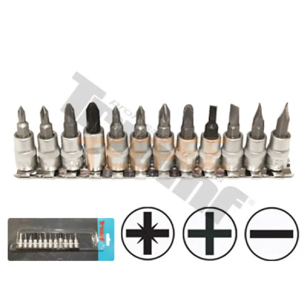 TRIUMF sada PL-PH-PZ nadstavcov v 1/4" hlavici