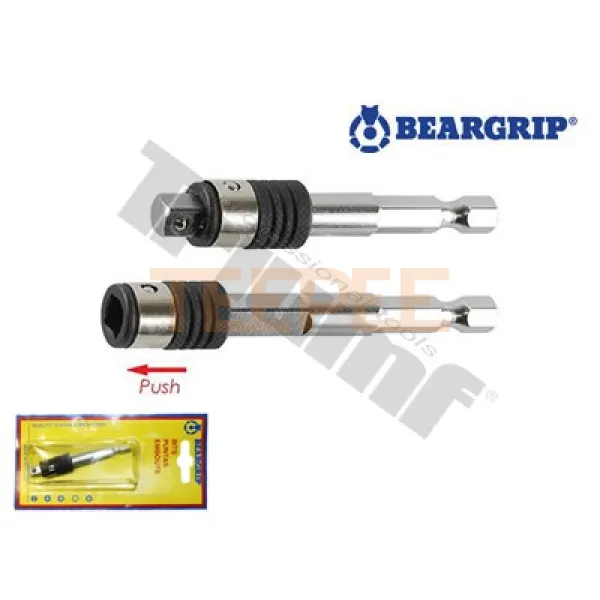 BEARGRIP pevný nadstavec na bity a hlavice 1/4”