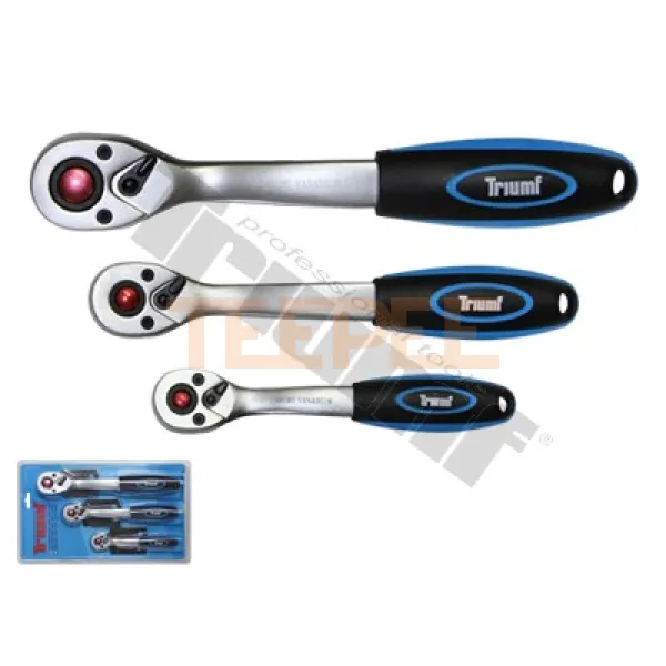 TRIUMF sada rační 1/4", 3/8", 1/2", 3 ks