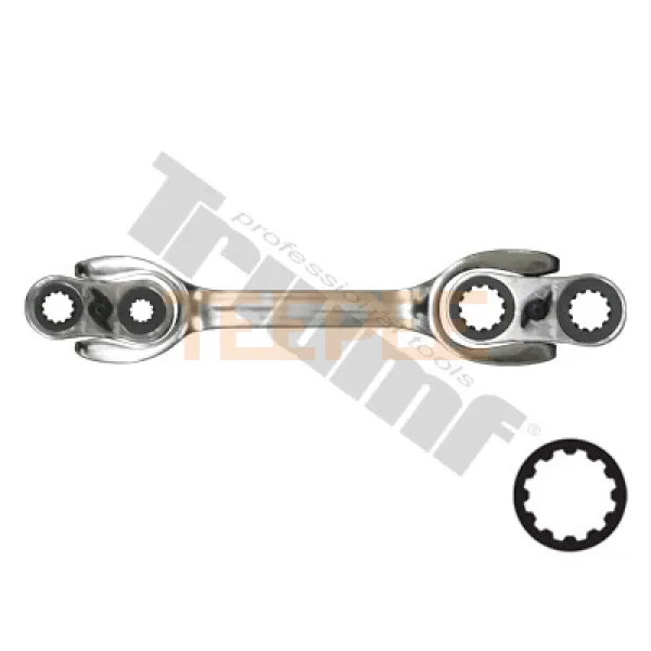 TRIUMF kľúč račňový výkyvný univerzálny 16 veľkostí v 1