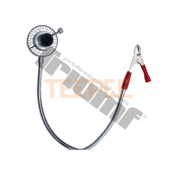 TRIUMF račňový uhlomer s kotviacou svorkou 1/2", 0 - 360°