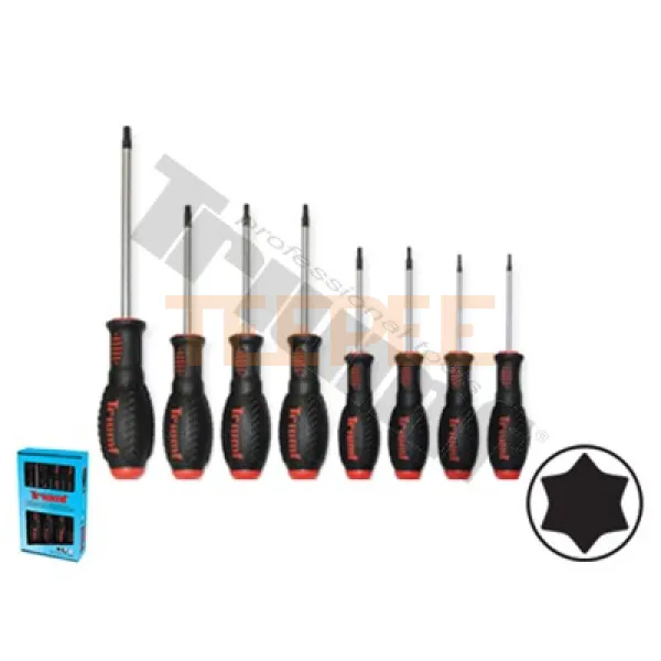 TRIUMF sada skrutkovačov torx T8 - T40, 8 - dielna