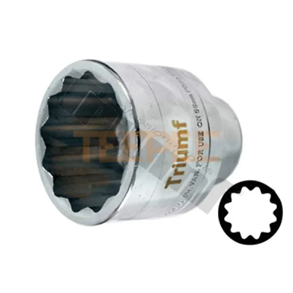 TRIUMF hlavica 12-hran, 3/4" na poloosi
