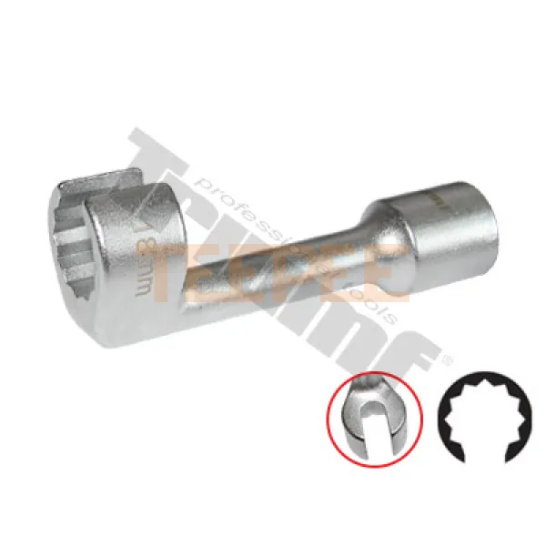 TRIUMF kľúč 1/2" zahnutý prerezaný 18 mm