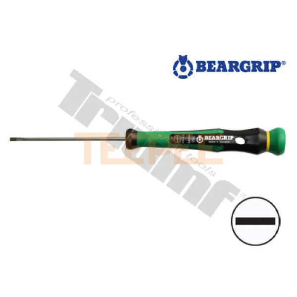 BEARGRIP micro skrutkovač plochý 2K séria 750-2,5 x 60 mm (B-T)