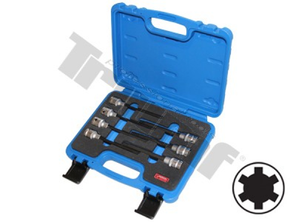 TRIUMF sada 1/2" nadstavcov Ribe, 7 dielna
