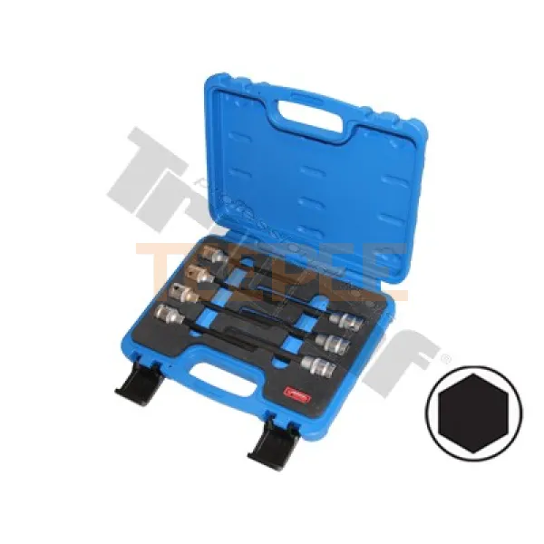 TRIUMF sada 1/2" nadstavcov inbus, 7 dielna