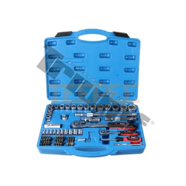 TRIUMF gola sada ¼" a ½" , 6hranné hlavice, profi verzia Triumf® , 72 dielna