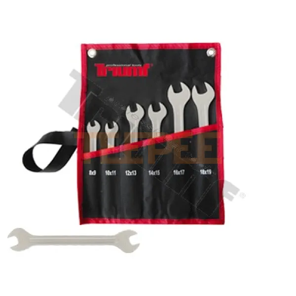 TRIUMF sada kľúčov vidlicových, extra úzkych 8 - 19 mm, 6-dielna