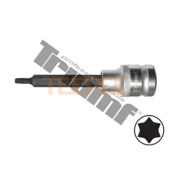 TRIUMF nadstavec torx T20x100mm, nevŕtaný, v 1/2" hlavici, S2