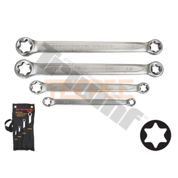 TRIUMF sada kľúčov očkových E-profil 6 - 24 mm, 4-dielna