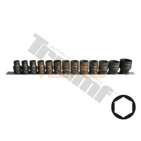 TRIUMF sada kovaných hlavíc 1/2" vstup , 14dielna