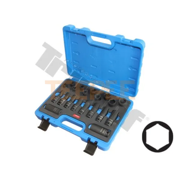 TRIUMF sada kovaných hlavíc 1/2" vstup, 6 hranný profi, dĺžka 20 - dielna