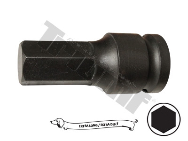 TRIUMF nadstavec inbus v 3/4" hlavici, celková dĺžka 80mm, tvrdený CRMO materiál