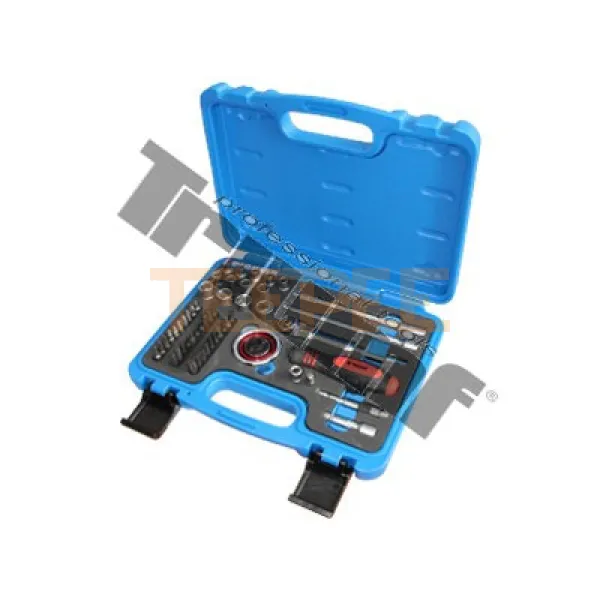 TRIUMF gola sada 1/4" hlavice 6-hran, dlaňová račňa a uhlový skrutkovač