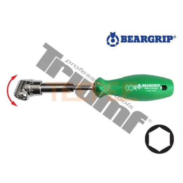 BEARGRIP uhlový skrutkovač, séria 3028, 1K, 110 mm