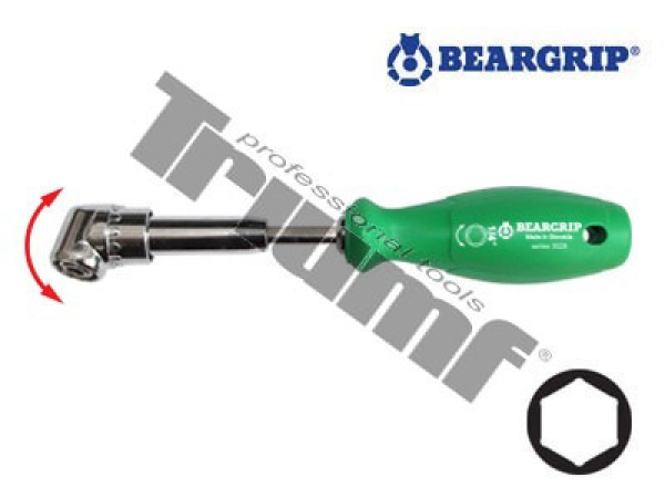 BEARGRIP uhlový skrutkovač, séria 3028, 1K, 110 mm