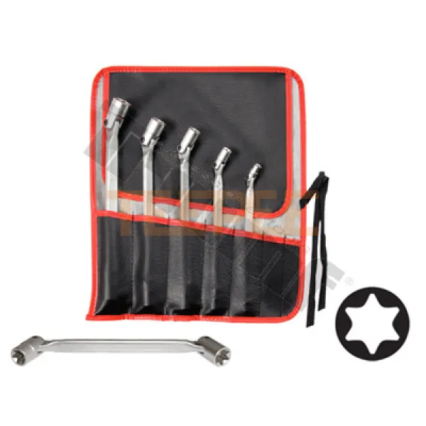 TRIUMF sada obojstranných výkyvných kľúčov E-profil E6xE8 - E10xE12 - E14xE16 - E18xE20 - E22xE24