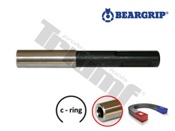 BEARGRIP magnetický držiak bitov 1/4", SDS upnutie, PROFI