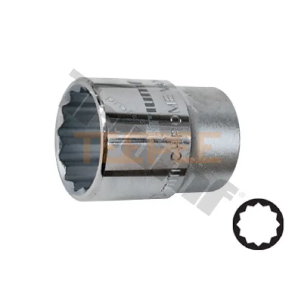 TRIUMF hlavica 3/4" vstup, 12 - hranná