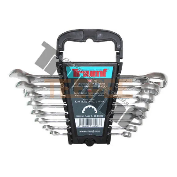 TRIUMF sada kľúčov s funkciou ala račňa, v plastovom držiaku, 8dielna