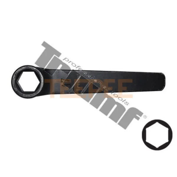 TRIUMF kľúč úderový očkový jednostranný 17 mm, kovaný, ručný, 6-hran