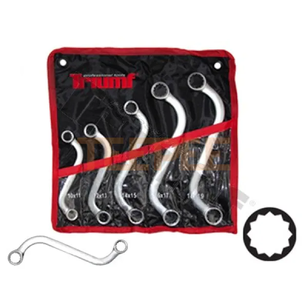 TRIUMF sada kľúčov očkových "S" 10 - 19 mm, 5-dielna