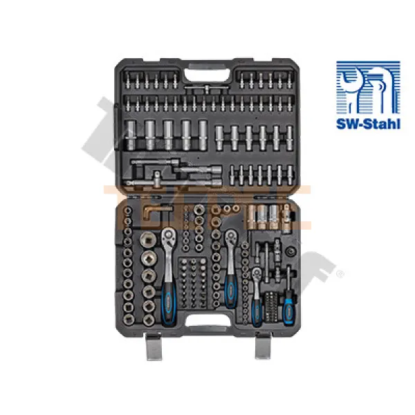 TRIUMF gola sada 1/4" a 3/8" a 1/2" 184 dielna, 6 hranné hlavice