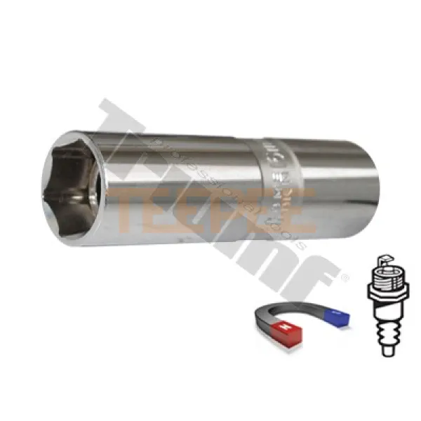 TRIUMF hlavica sviečková 1/2" s magnetom, 16 mm