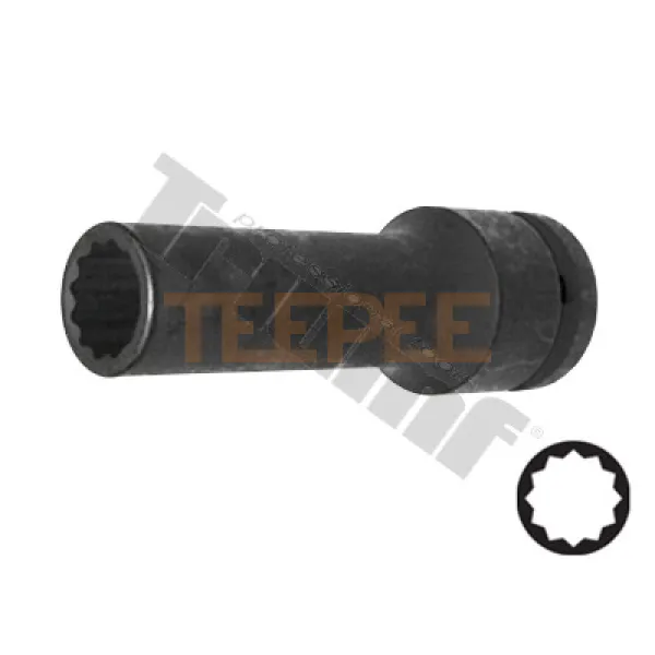 TRIUMF hlavica kovaná 12 - hranná 3/4" vstup, predĺžená