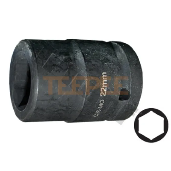 TRIUMF adaptér kovaný vstup 1" ako držiak 22mm bitov