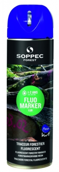 SOPPEC značkovací sprej fluorescenčný na drevo