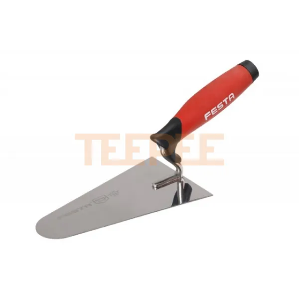 FESTA lyžica murárska oblá s gumenou rukoväťou