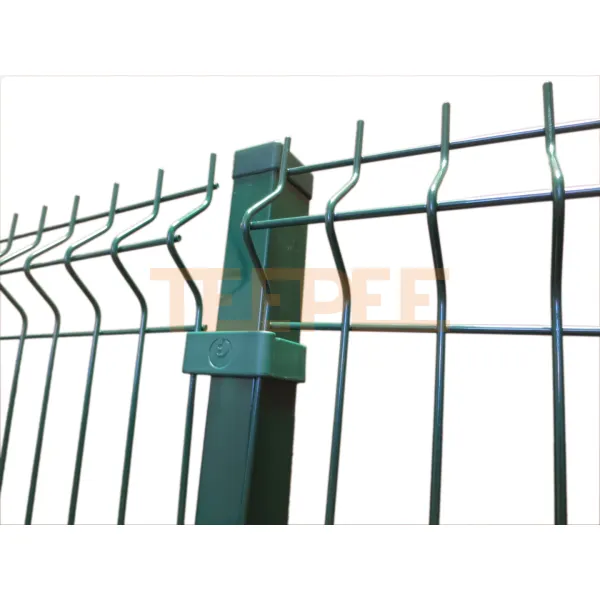 Plotový dielec 3D Strong PVC-zelený 