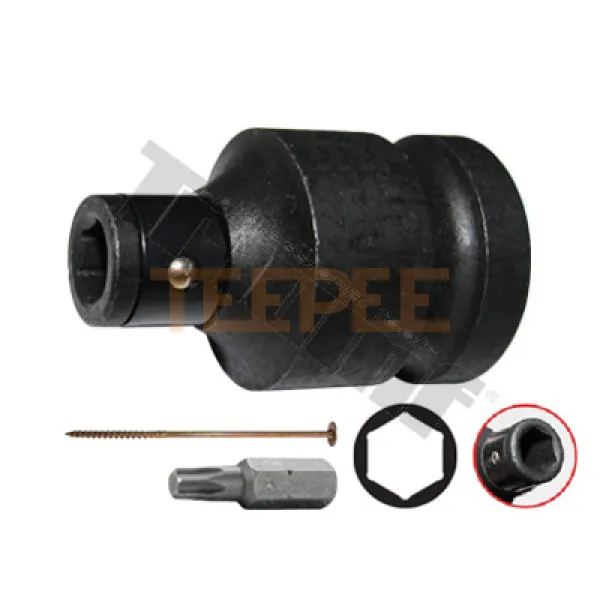 TRIUMF adaptér kovaný 1/2" vstup na 1/4" bity s guličkou