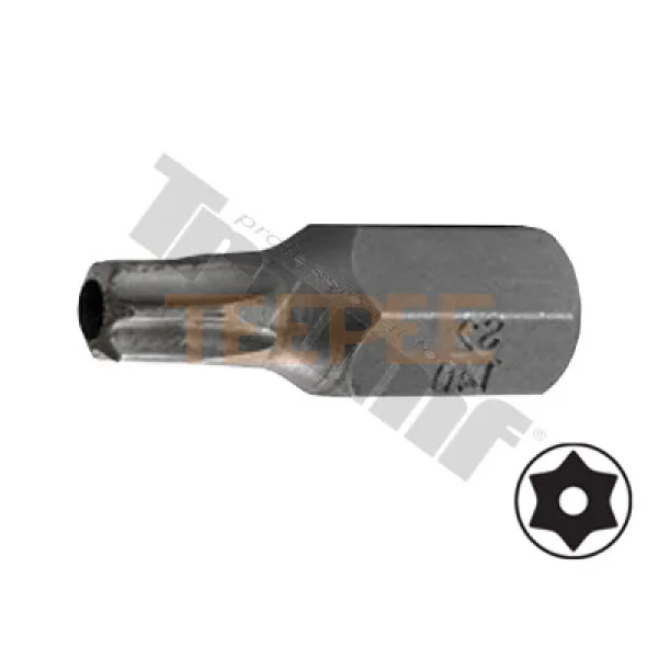 TRIUMF bit Torx vŕtaný, 10 mm driek, dĺžka 30 mm