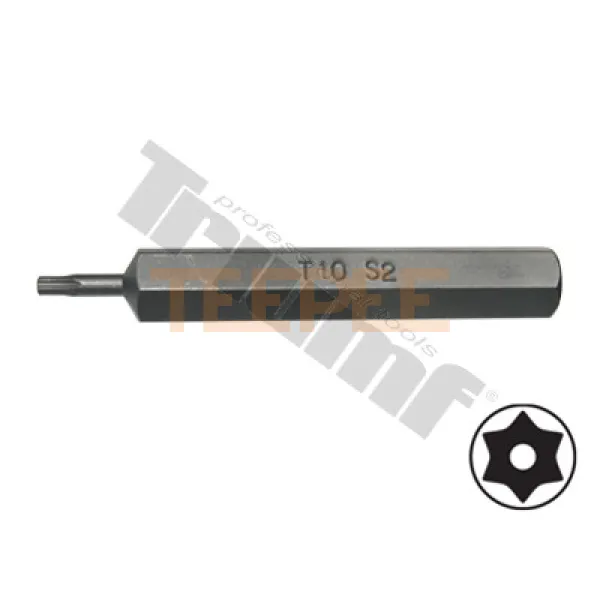 TRIUMF bit Torx vŕtaný, 10 mm driek, dĺžka 75 mm