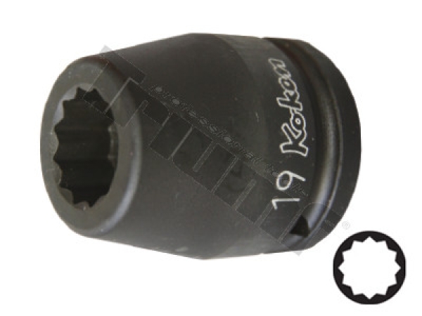 TRIUMF hlavica 12-hran 19 mm na remenice VW
