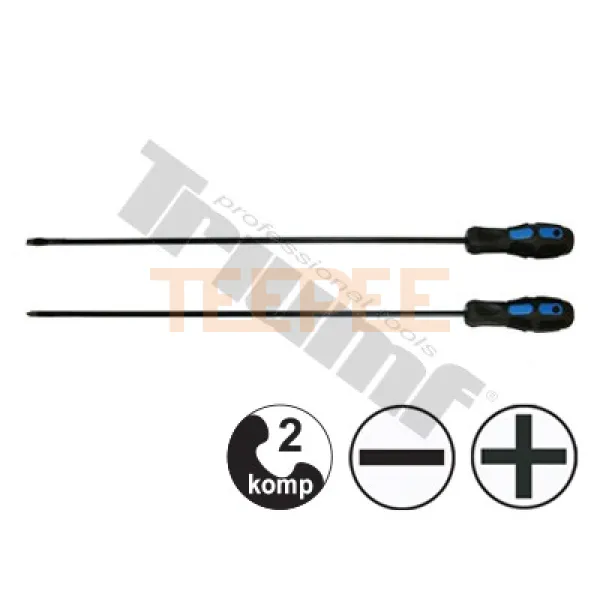 TRIUMF sada skrutkovačov, extra dlhé, 2 dielna