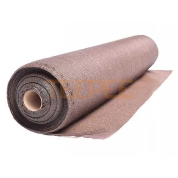 Tieniaca tkanina hnedá BROWNTEX