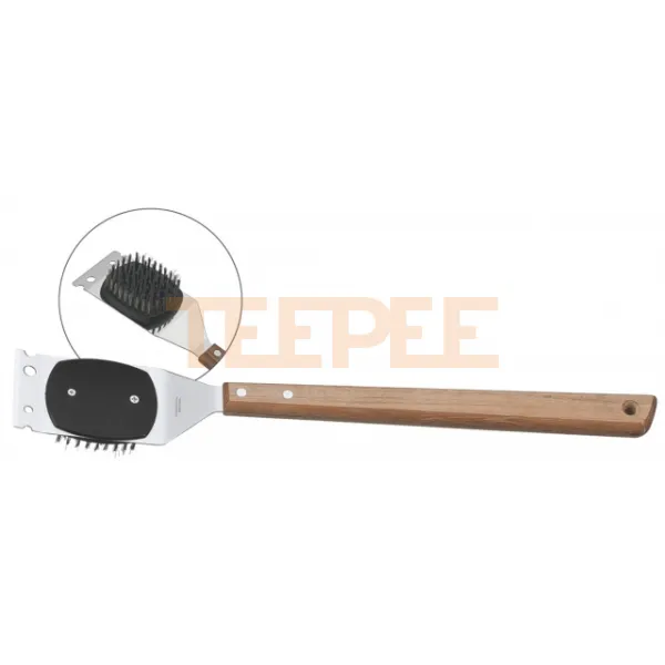 Kefa na čistenie grilu Tramontina, drevená rukoväť