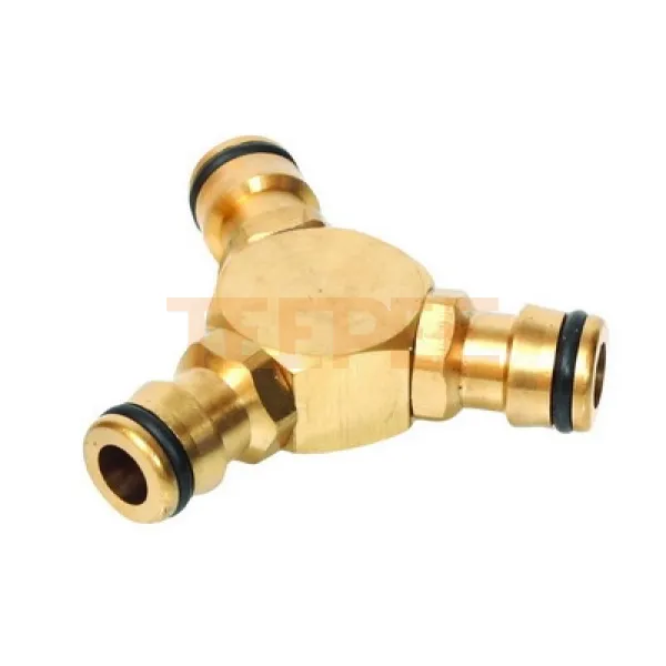 FESTA medzikus mosadzný na 3 rýchlospojky