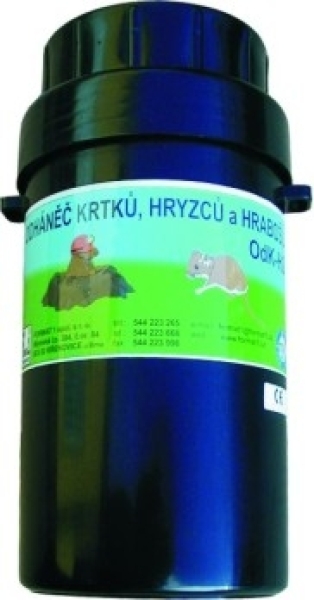 Odpudzovač krtkov elektrický