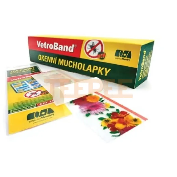 Mucholapka okenná Vetroband, 2ks