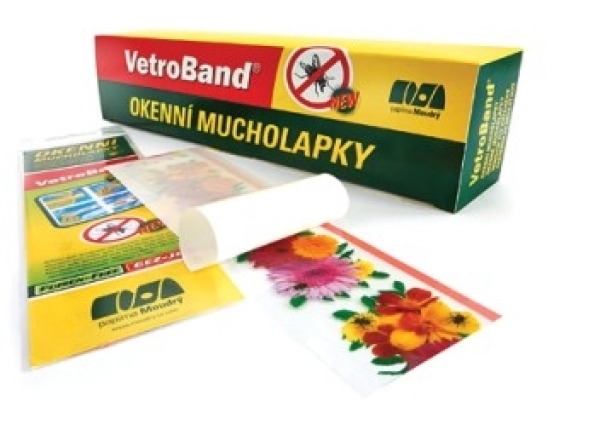 Mucholapka okenná Vetroband, 2ks