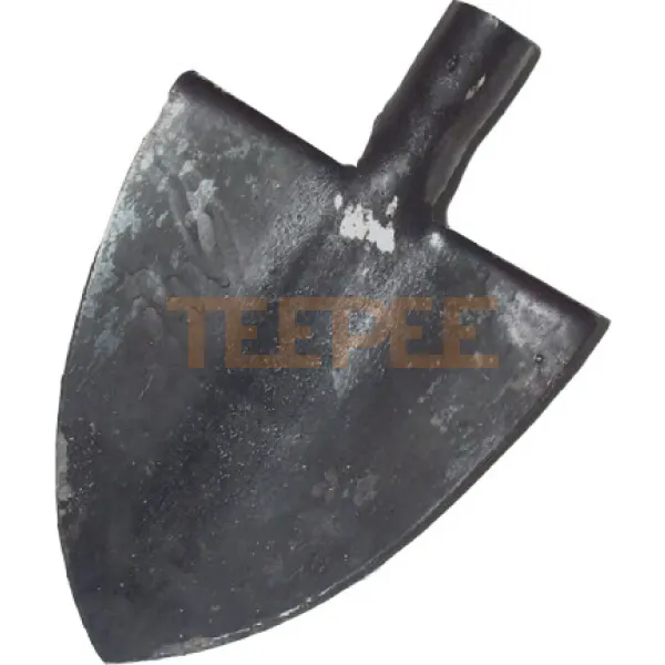 Rýľ špicatý kovaný so stupačkou.