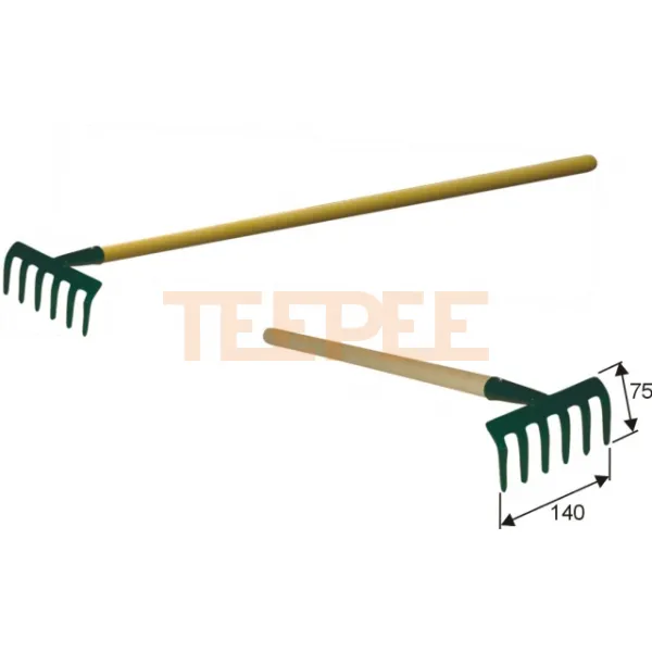 BAUPRO hrabličky, 6 zubov