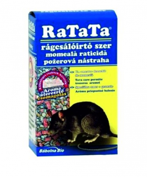 RATATA nástraha na potkany drvená zmes + granule 150g