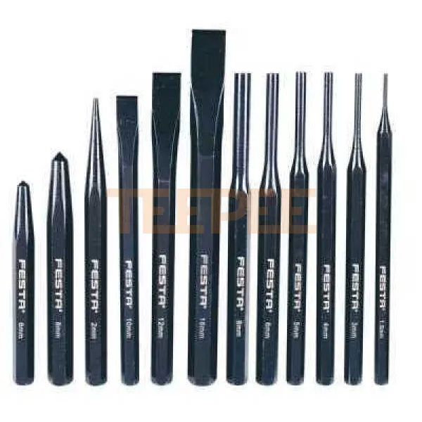 FESTA sada sekáčov, priebojníkov, dierovačov CrV